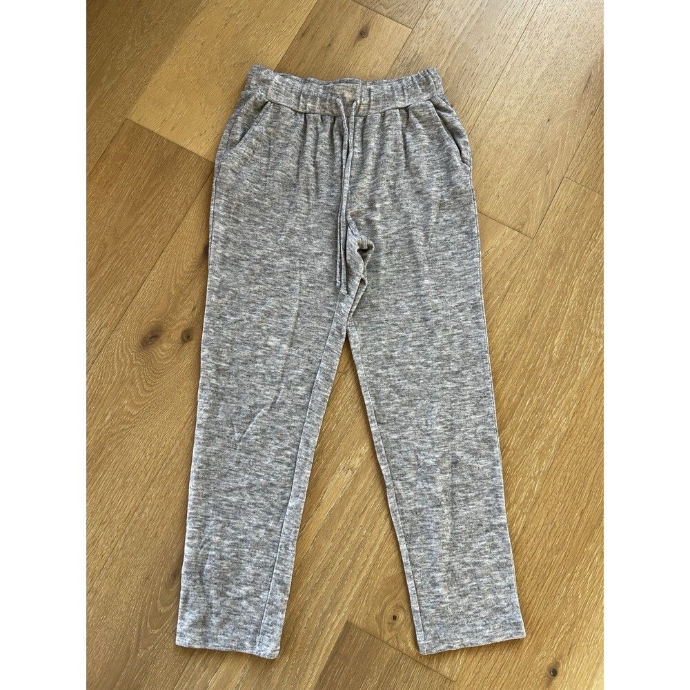 Liz Claiborne  Pants Women’s Light Gray Relaxed Straight Leg Pull On Joggers S
